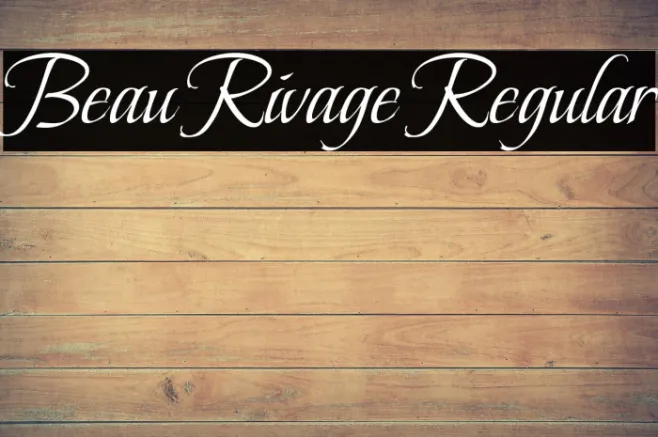 Beau Rivage Regular Example 2