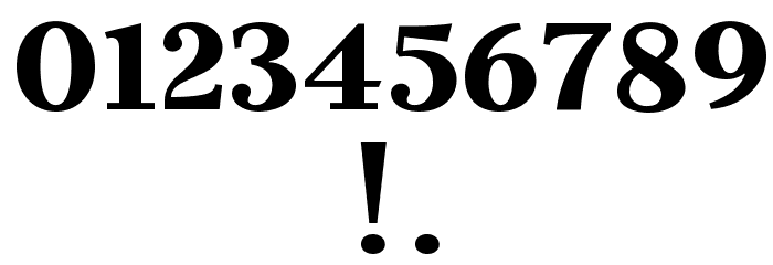 Beaumaris Demo Regular Font OTHER CHARS