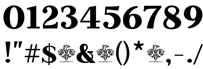 BeaumarisDemo-Regular Font OTHER CHARS