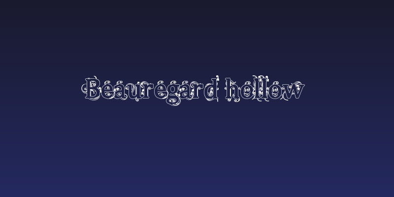 Beauregard Hollow Social Header