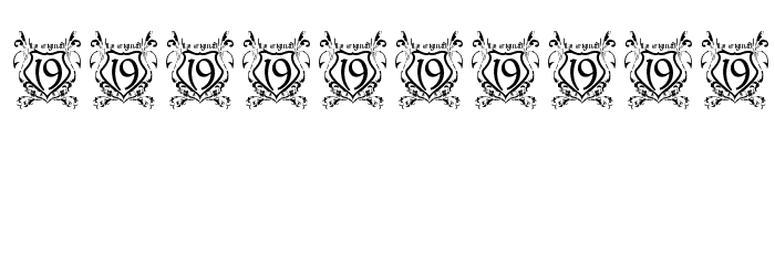 Beauregard Font OTHER CHARS