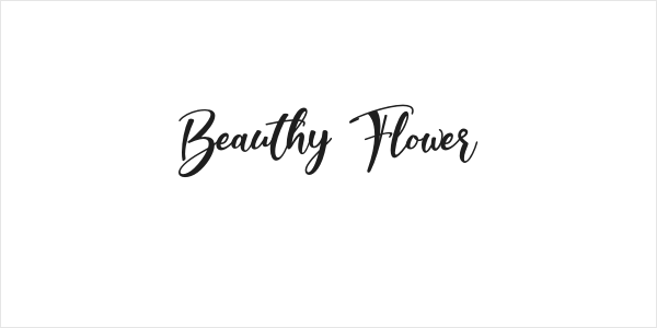 Beauthy Flower Logo