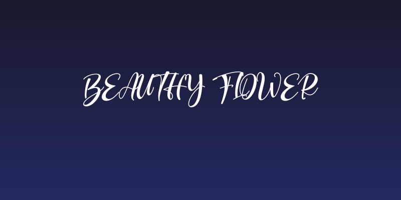Beauthy Flower Social Header