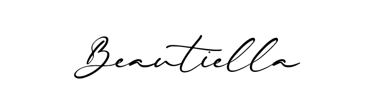 Beautiella  Free Fonts Download