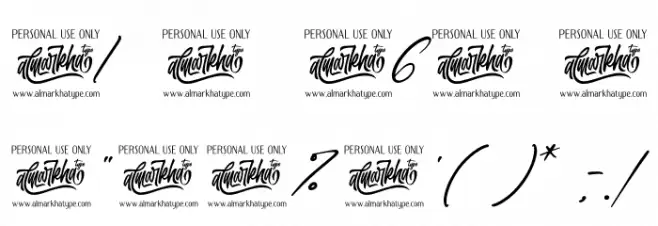 Beautiella Font OTHER CHARS