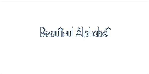 Beautiful Alphabet Logo