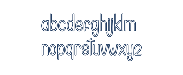 Beautiful Alphabet Lowercase