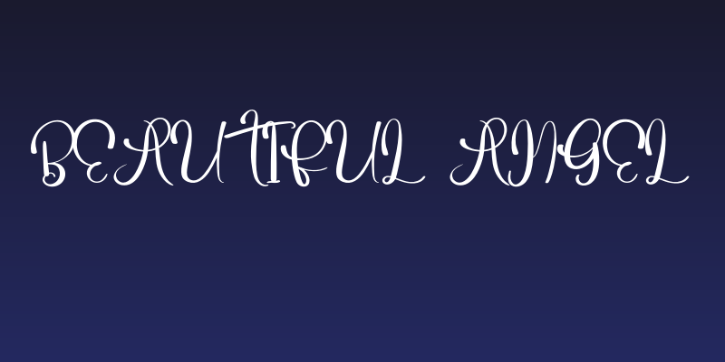 Beautiful Angel Social Header