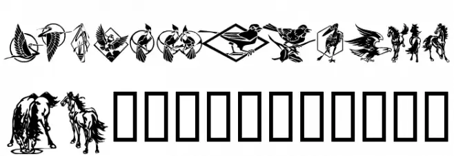 Beautiful Beasts 字体 大写