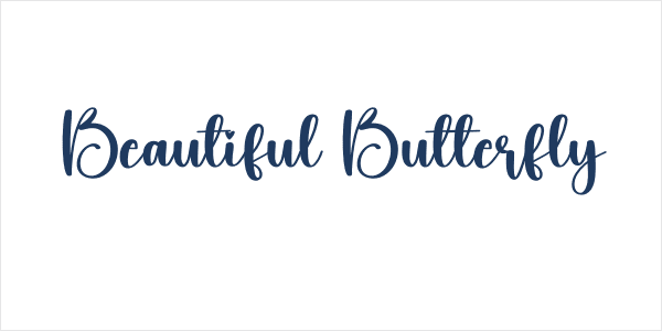 Beautiful Butterfly Logo