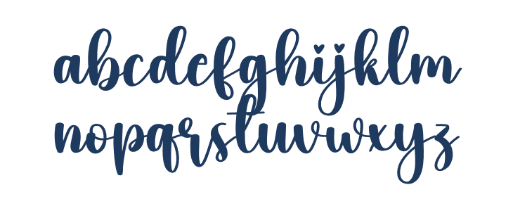 Beautiful Butterfly Lowercase