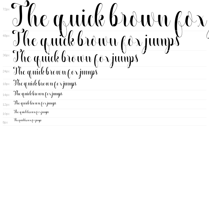 Beautiful Calligraphy Free Waterfall