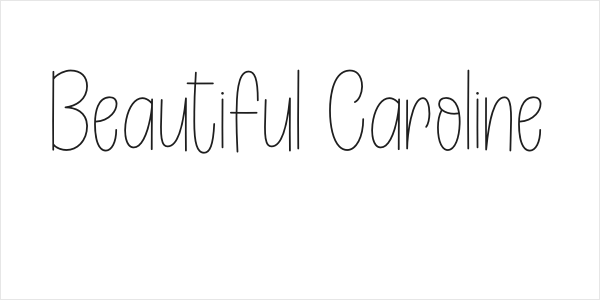 Beautiful Caroline Logo