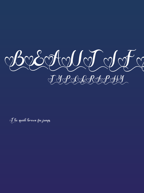 Beautiful Catherine Monogram De Poster