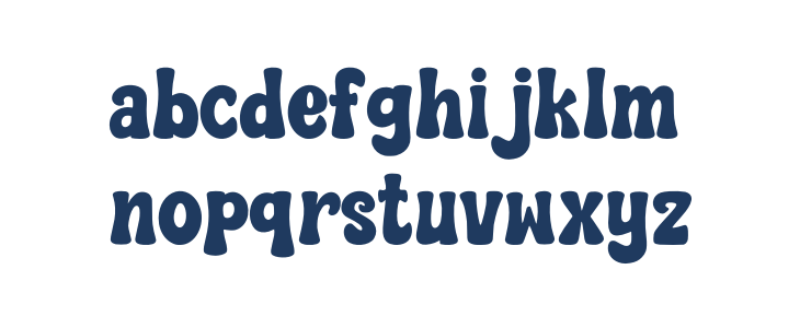 Beautiful Christmas Regular Lowercase