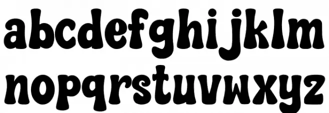 Beautiful Christmas Regular Font Litere mici