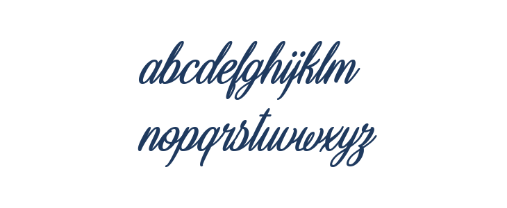 Beautiful Christmas Lowercase