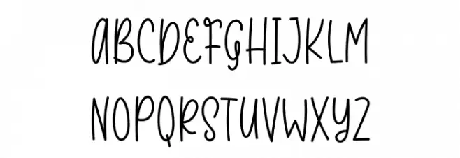 Beautiful Creative Schriftart Groß