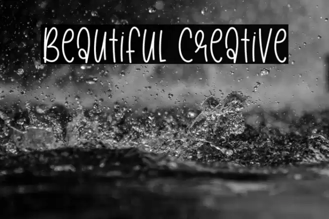 Beautiful Creative Font examples