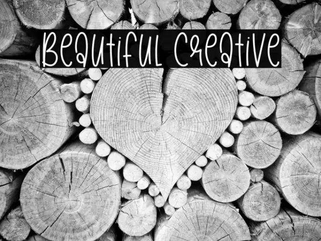 Beautiful Creative Font examples