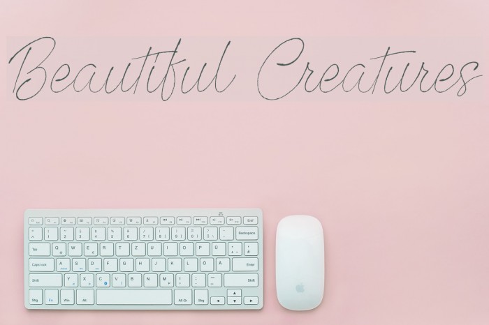 Beautiful Creatures Font examples