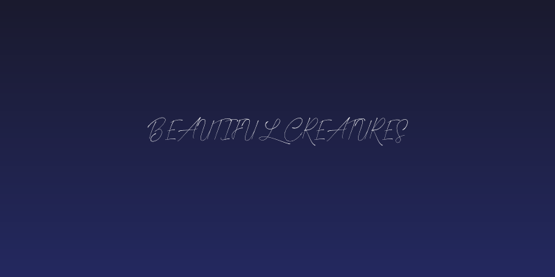 Beautiful Creatures Social Header