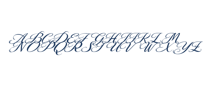 Beautiful Danila Italic Demo Italic Uppercase