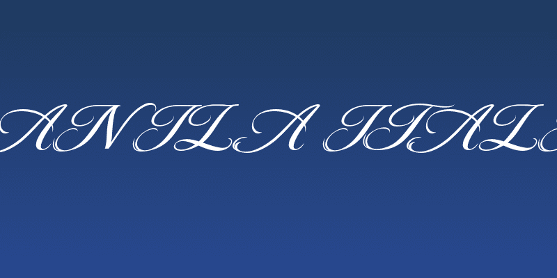 Beautiful Danila Italic Demo Italic Social Header