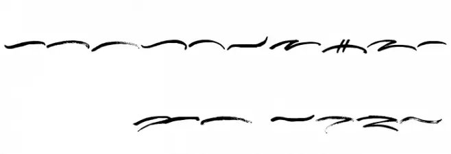 Beautiful Day Extras Font OTHER CHARS