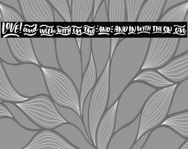 Beautiful Day Extras Font examples