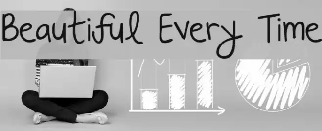 Beautiful Every Time Font examples