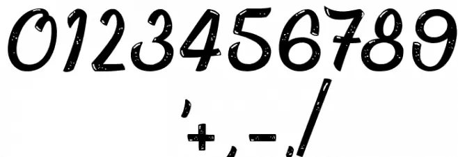 Beautiful Fascination Font OTHER CHARS