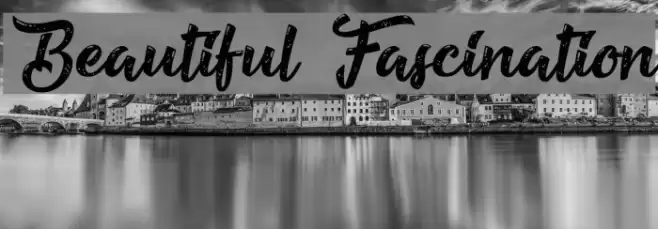 Beautiful Fascination Font examples