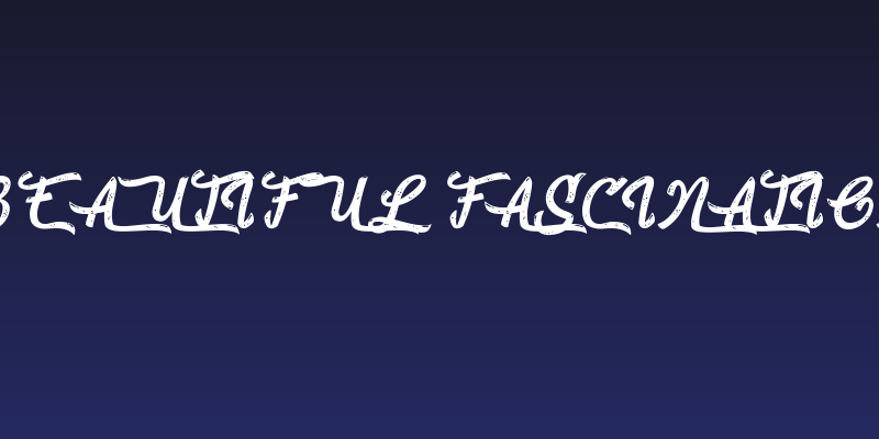 Beautiful Fascination Social Header