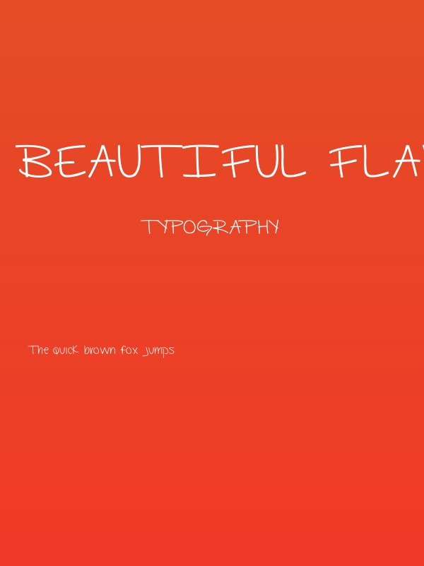 Beautiful Flaws Poster