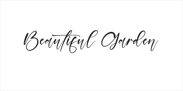Beautiful Garden Logo