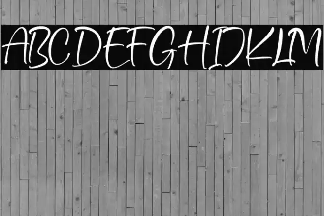 Beautiful Gelista Font examples