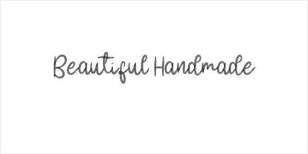 Beautiful Handmade Logo