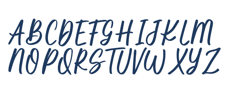 Beautiful Harmony Uppercase