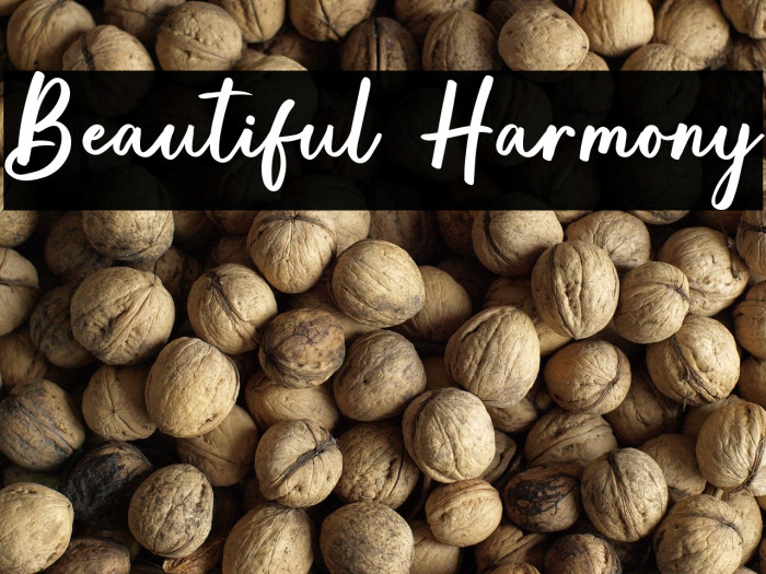 Beautiful Harmony Example 2