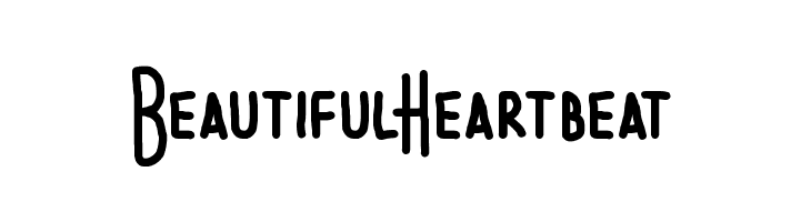 Beautiful Heartbeat  フリーフォントのダウンロード