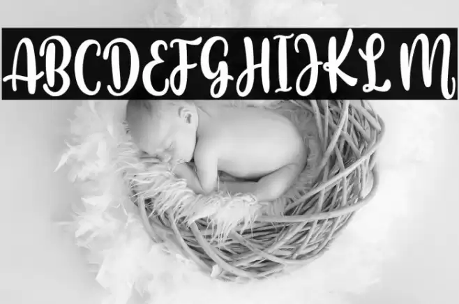 Beautiful Holiday Font examples