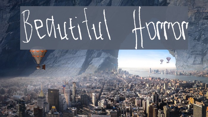 Beautiful Horror Font examples