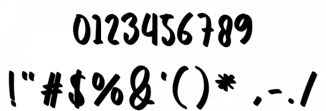 Beautiful In Summer 字体 其它煤焦