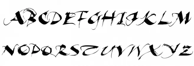Beautiful Ink Polices MAJUSCULES