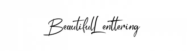 Beautiful Lenttering  baixar fontes gratis