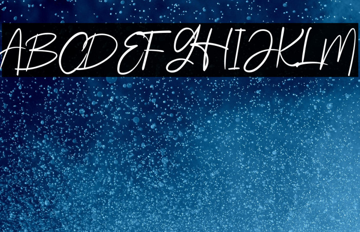 Beautiful Lenttering Example 2