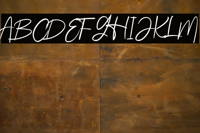 Beautiful Lenttering Example 3