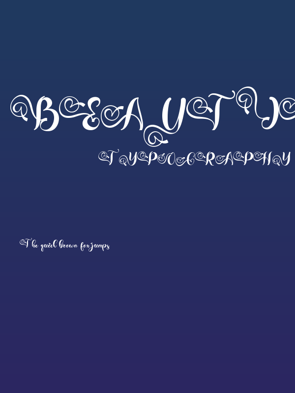 Beautiful Lovely Style Demo Poster