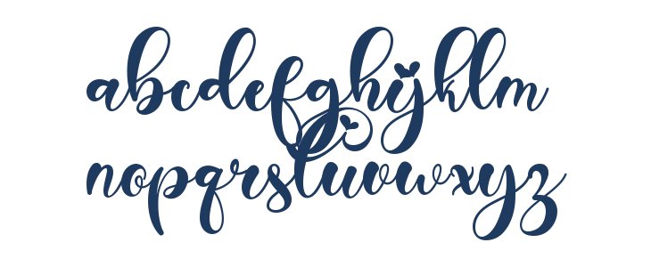 Beautiful Lovely Style Demo Lowercase